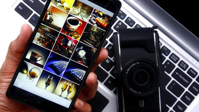 Gallery fotografica su smartphone