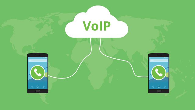 VoIP via smartphone