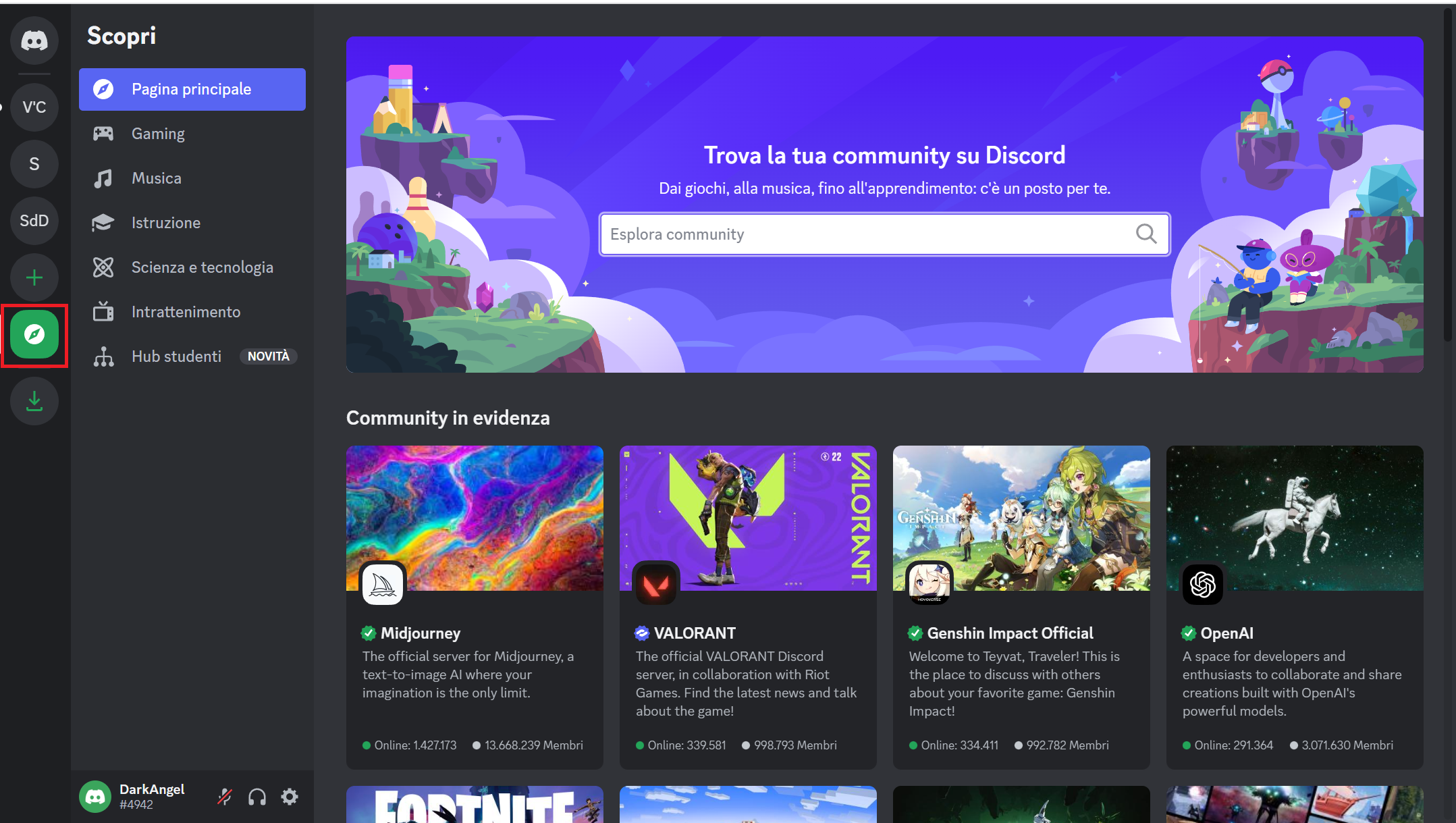 Creare un server per community su Discord Creare un server per community su Discord