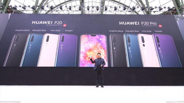 Huawei P20 e Huawei P20 Pro nelle loro colorazioni
