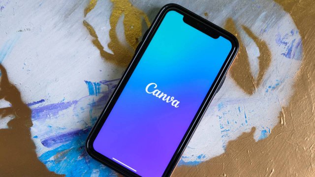 Canva su smartphone