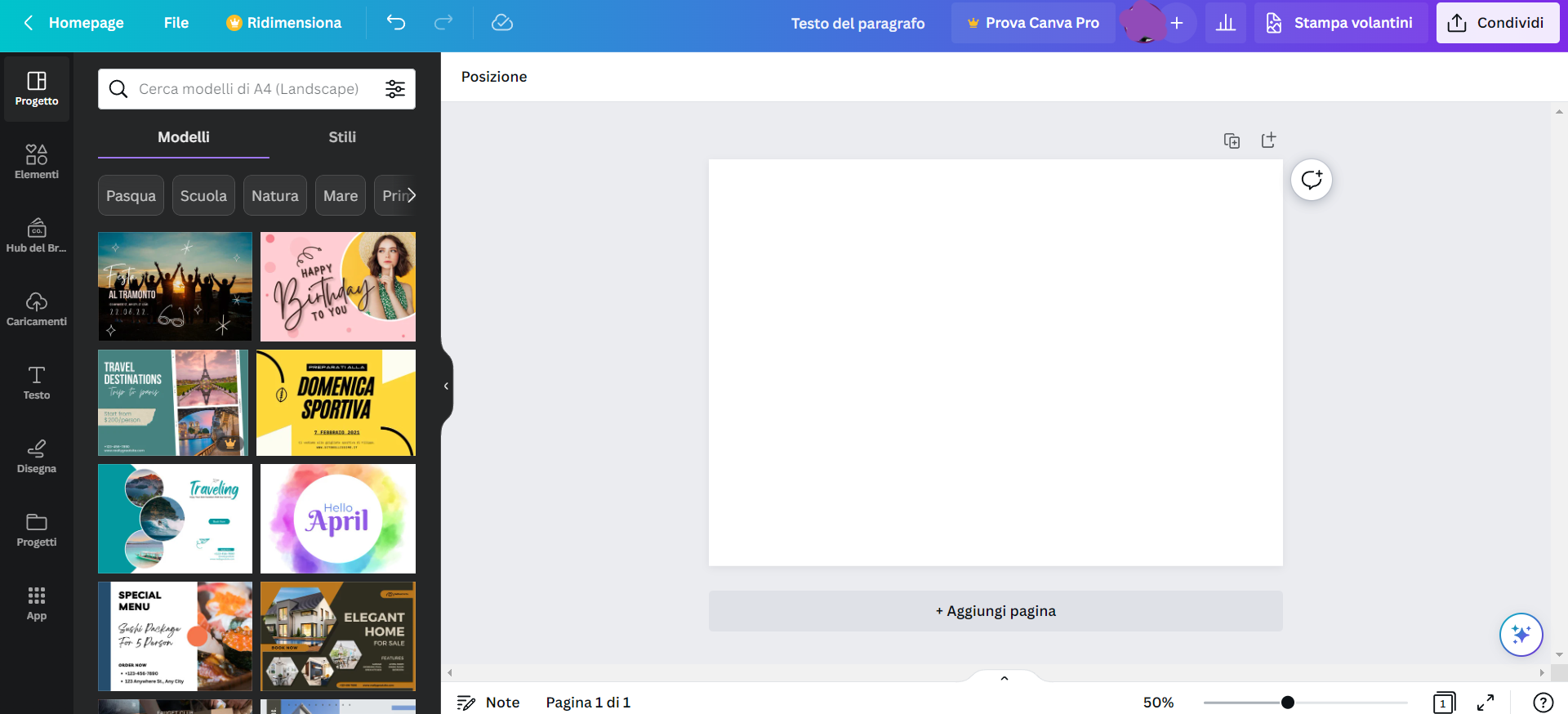 Modelli volantini Modelli volantini