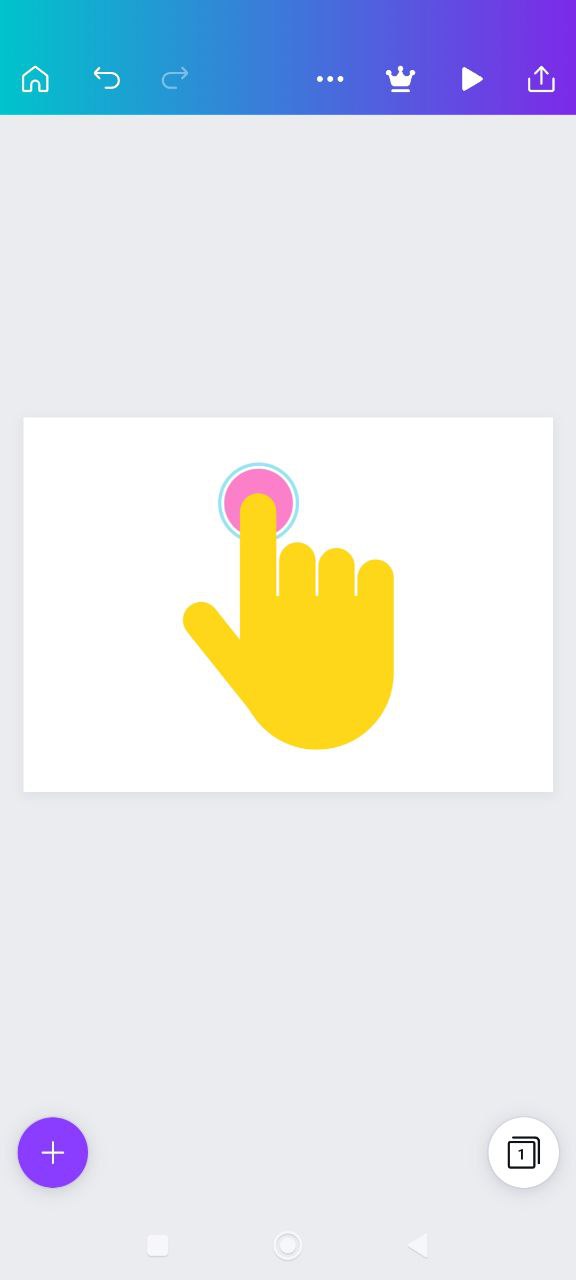 Volantini con canva da app