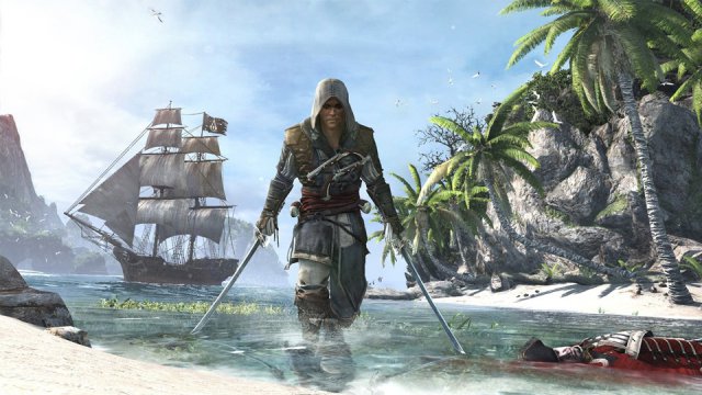 Edward Kenway in una delle immagini diffuse da Ubisoft