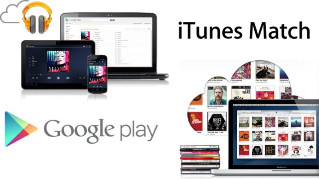 Google Play Music e iTunes Match