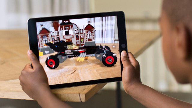 iPad con app a realtà aumentata