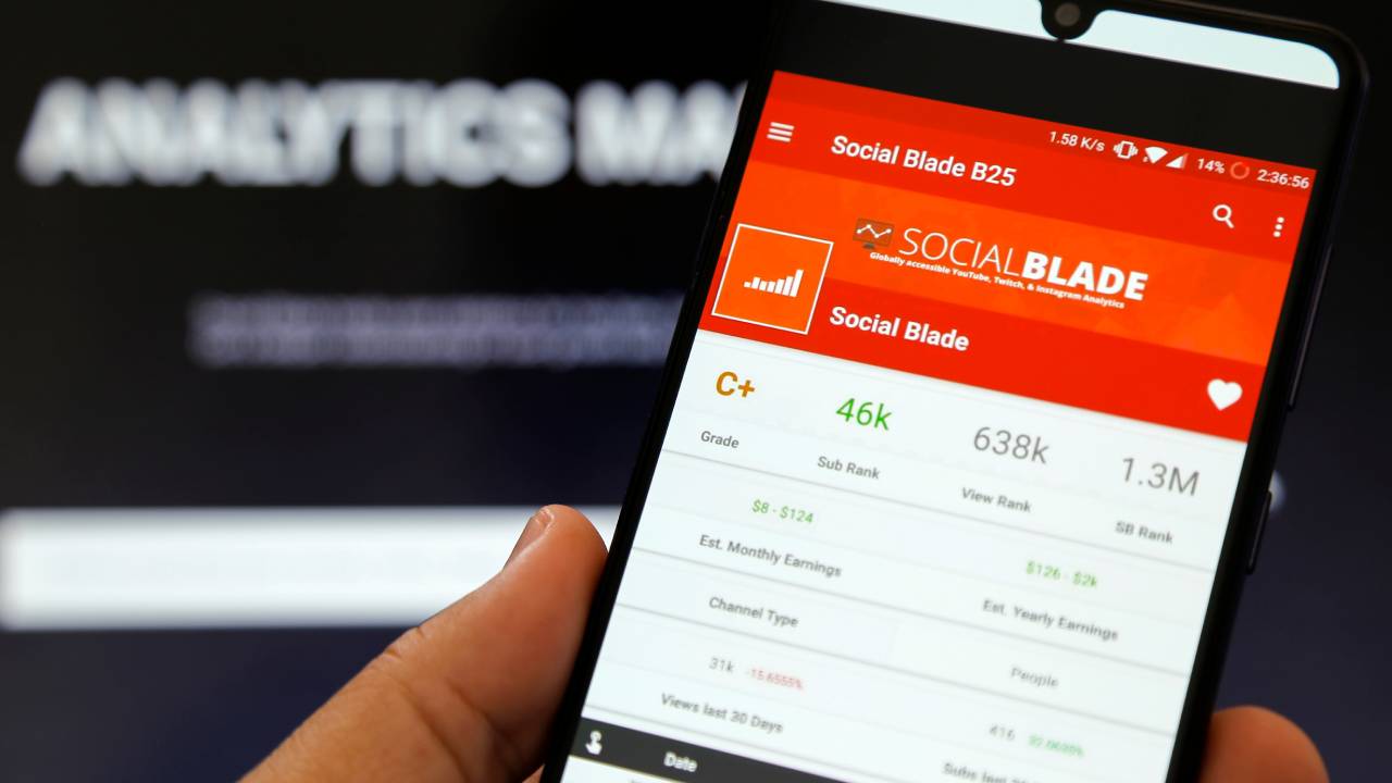 Social Blade analisi social