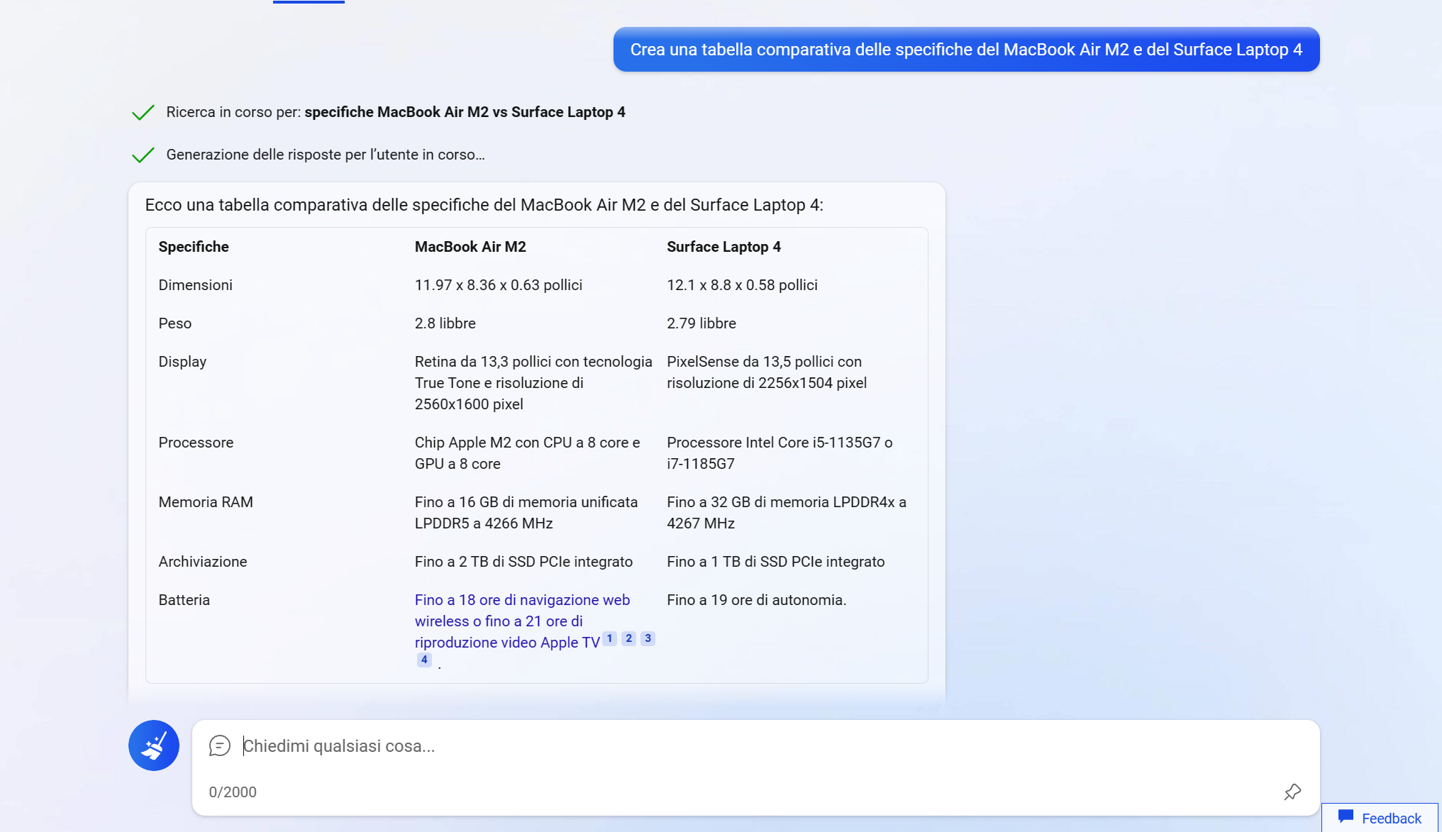 Bing Chat AI