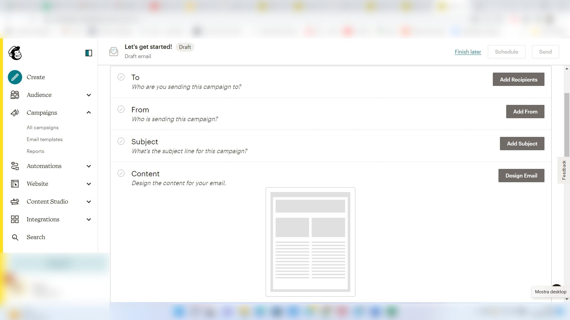 Mailchimp: come creare una newsletter Mailchimp: come creare una newsletter