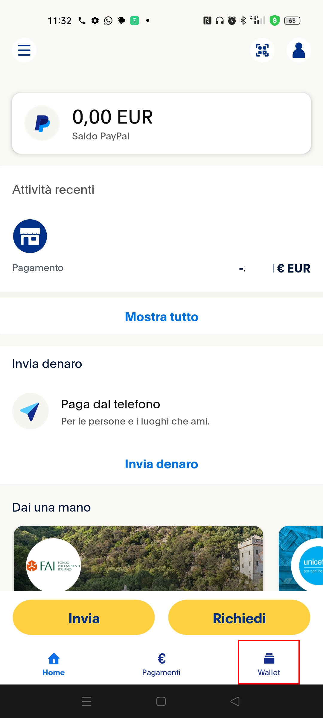 Paypal-aggiornare-carta-scaduta-da-smartphone
