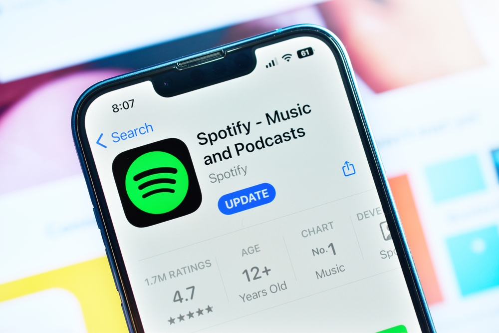 Aggiornamento-app-spotify-smartphone