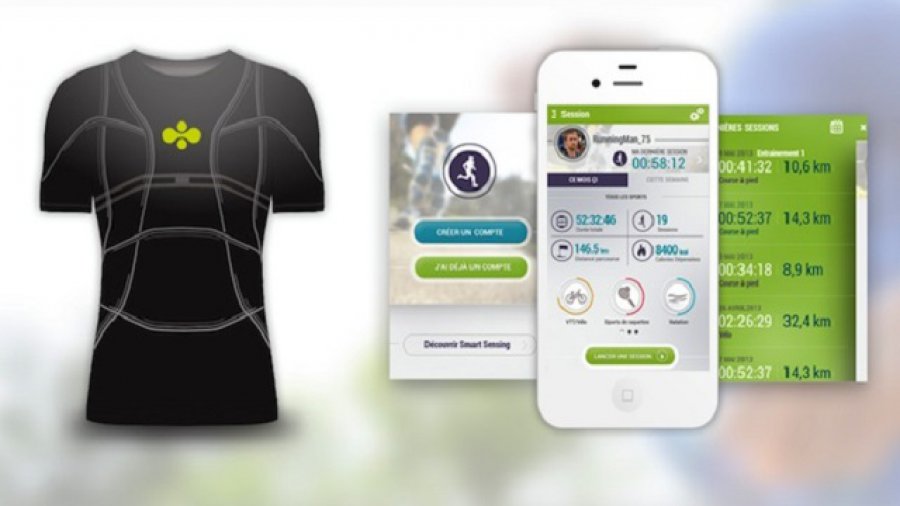 La maglietta smart con il GPS integrato  