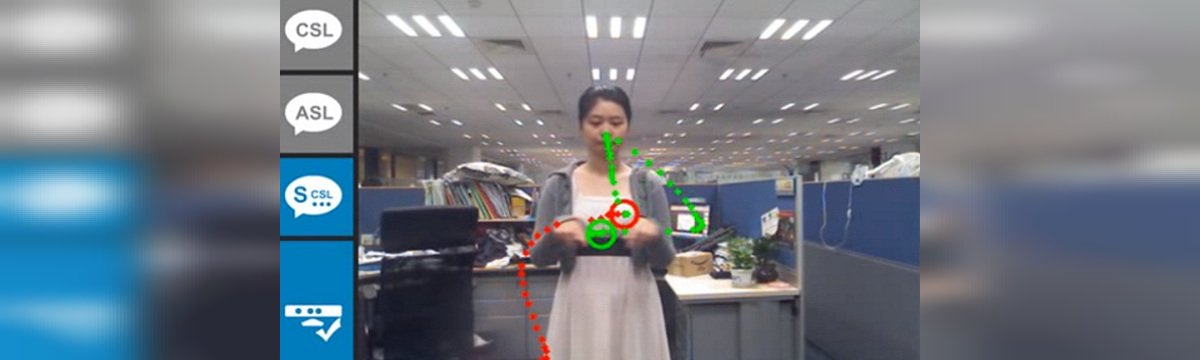 Il Kinect traduce la lingua dei segni