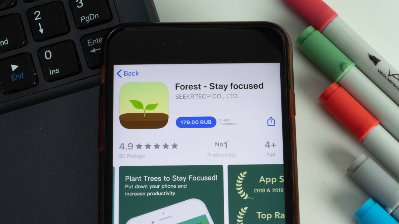 Forest, l'app di concentrazione