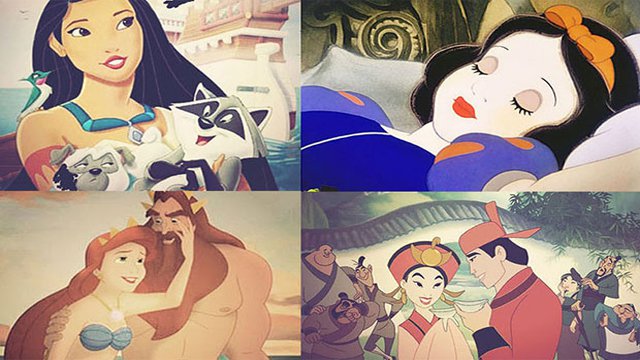 Le eroine dei classici Disney nei loro scatti su Instagram