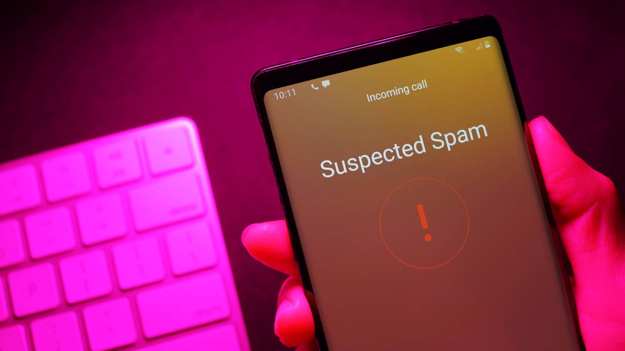 Mobile sospetto spam