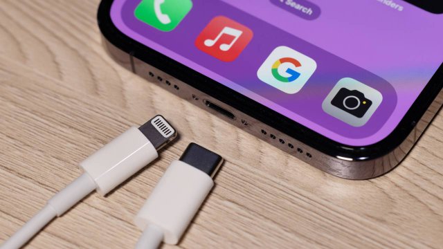 iphone ricarica lightning usb-c