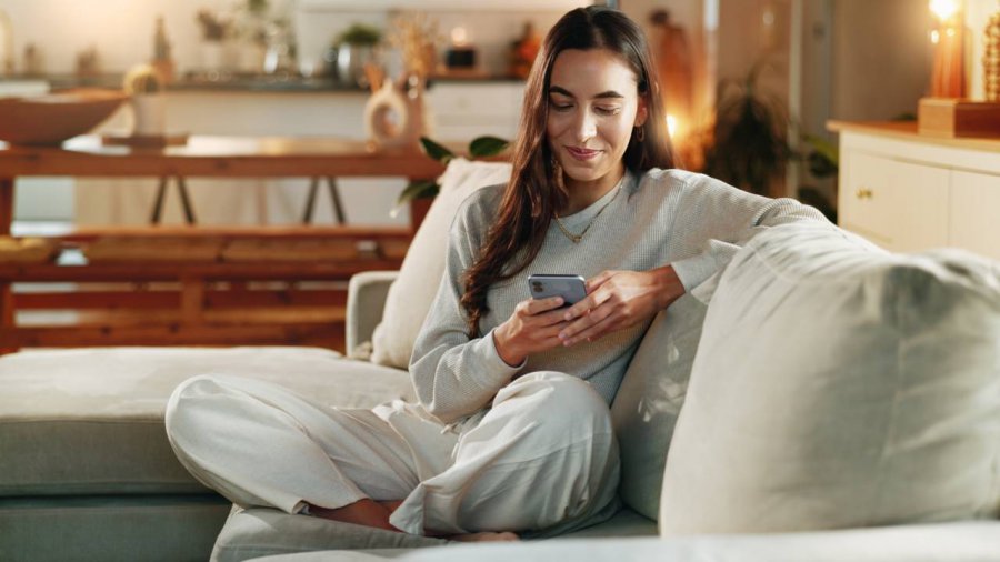 applicazione su smartphone