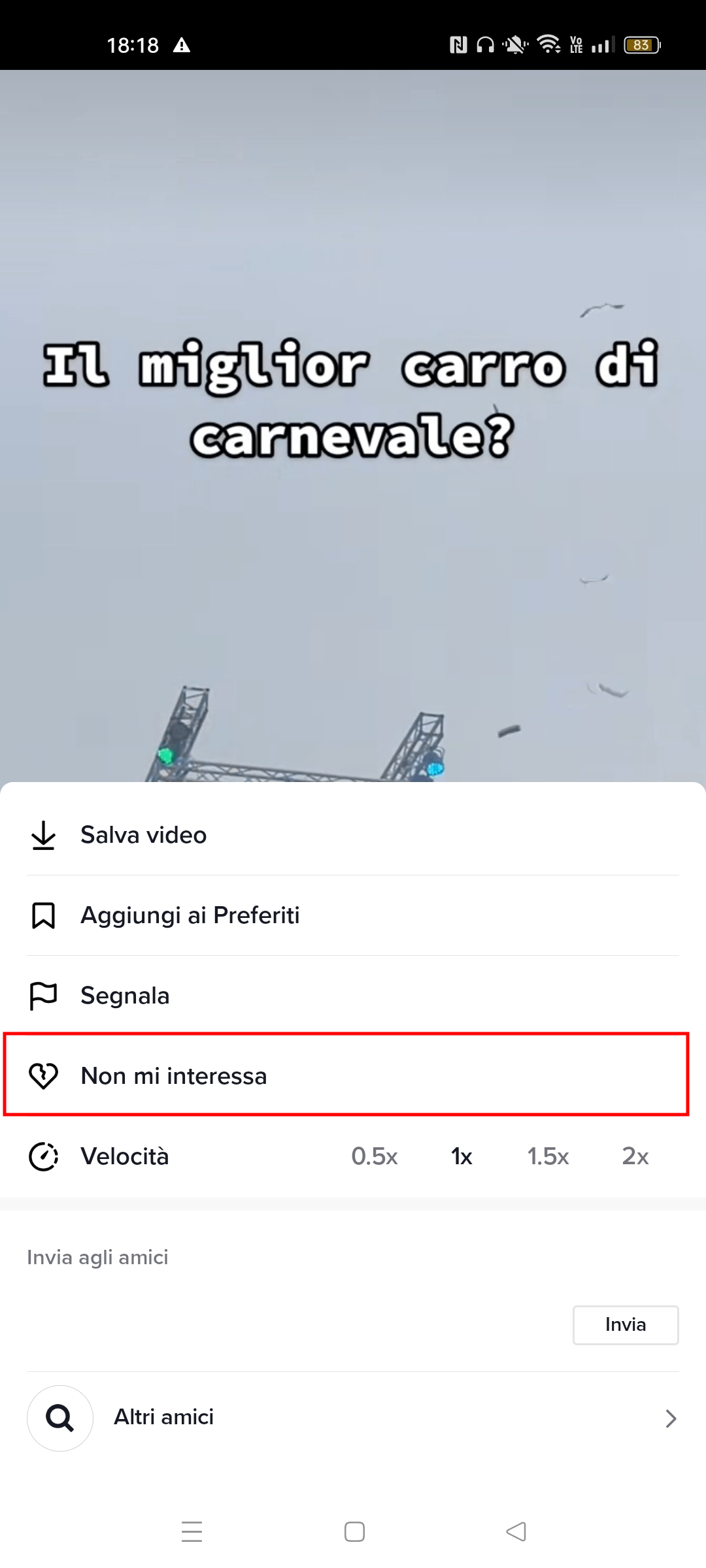 Mettere Non mi piace ai video su TikTok Mettere Non mi piace ai video su TikTok