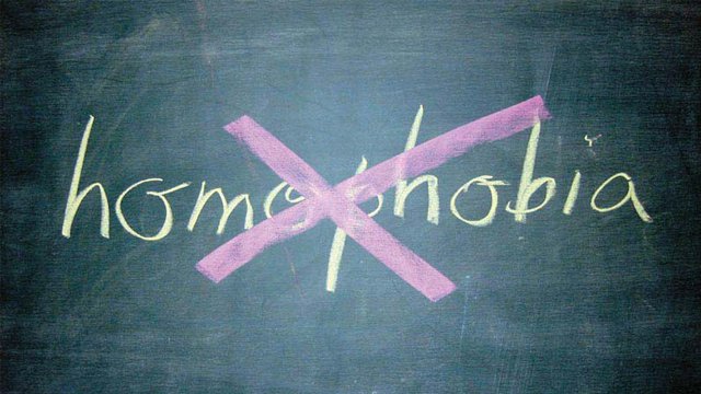 No all'omofobia