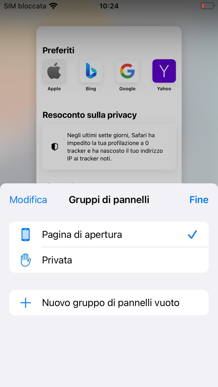 Come impostare la navigazione in incognito con iPhone Come impostare la navigazione in incognito con iPhone