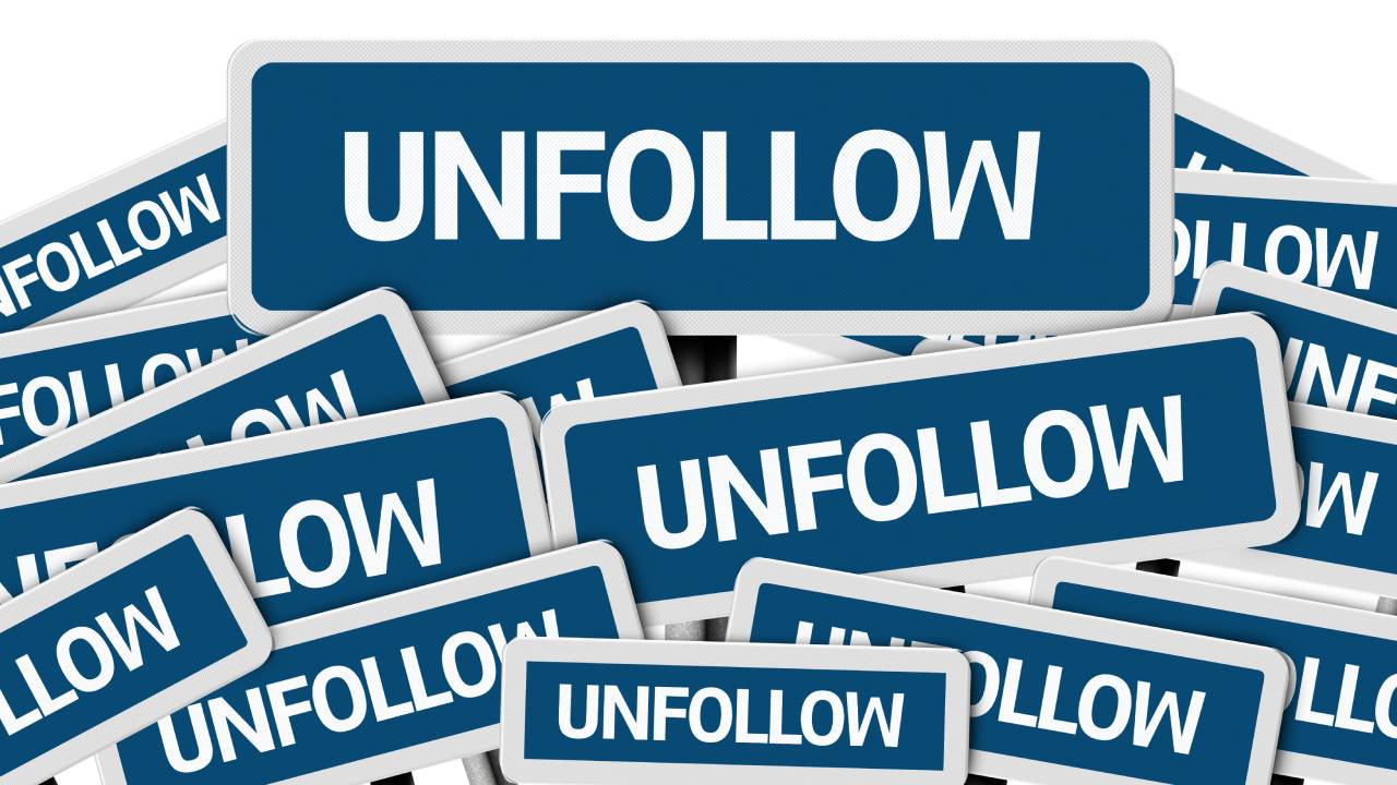 Unfollow su Facebook
