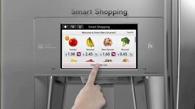 Un frigo smart, costantemente collegato alla Rete