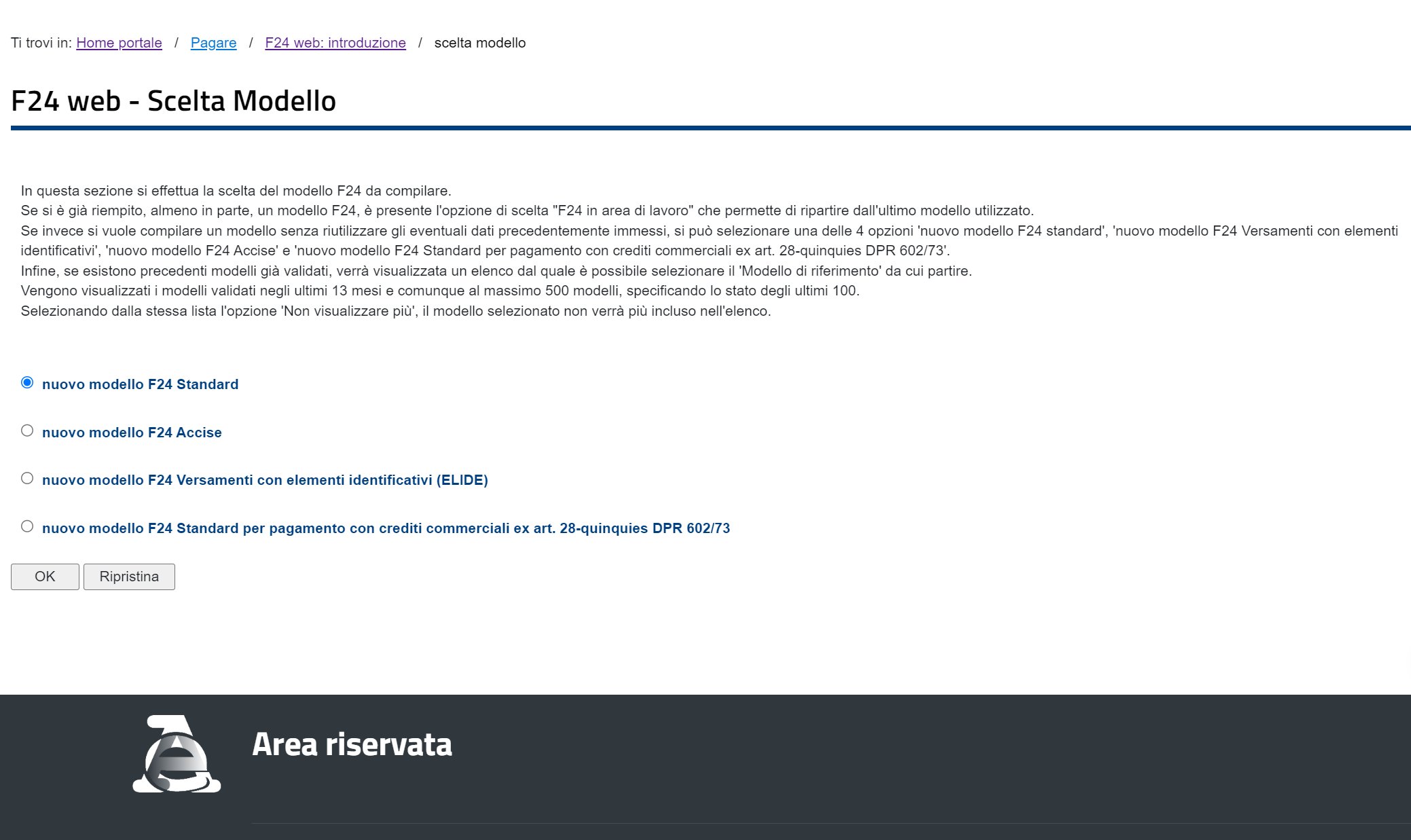 Schermata-istruzioni-compilazione-F24 Schermata-istruzioni-compilazione-F24