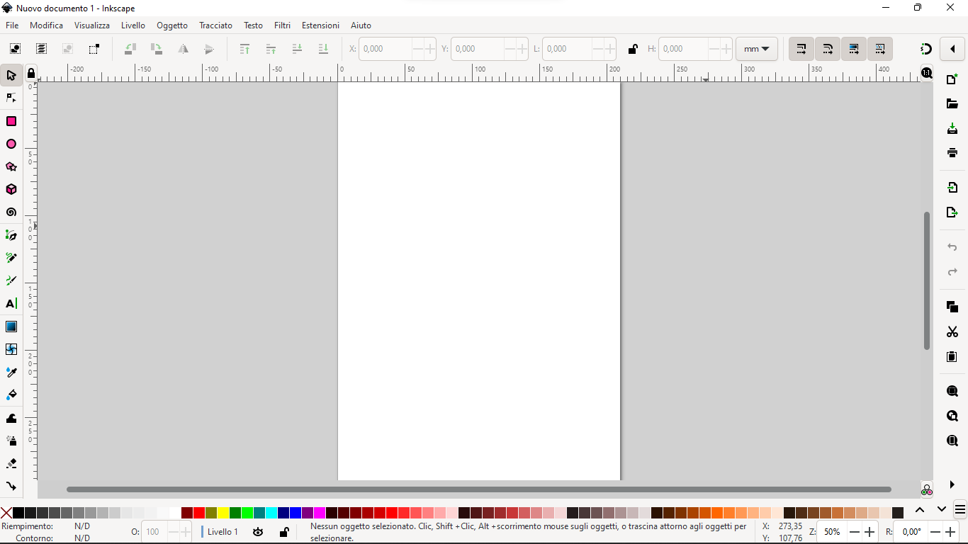Com’è strutturato Inkscape