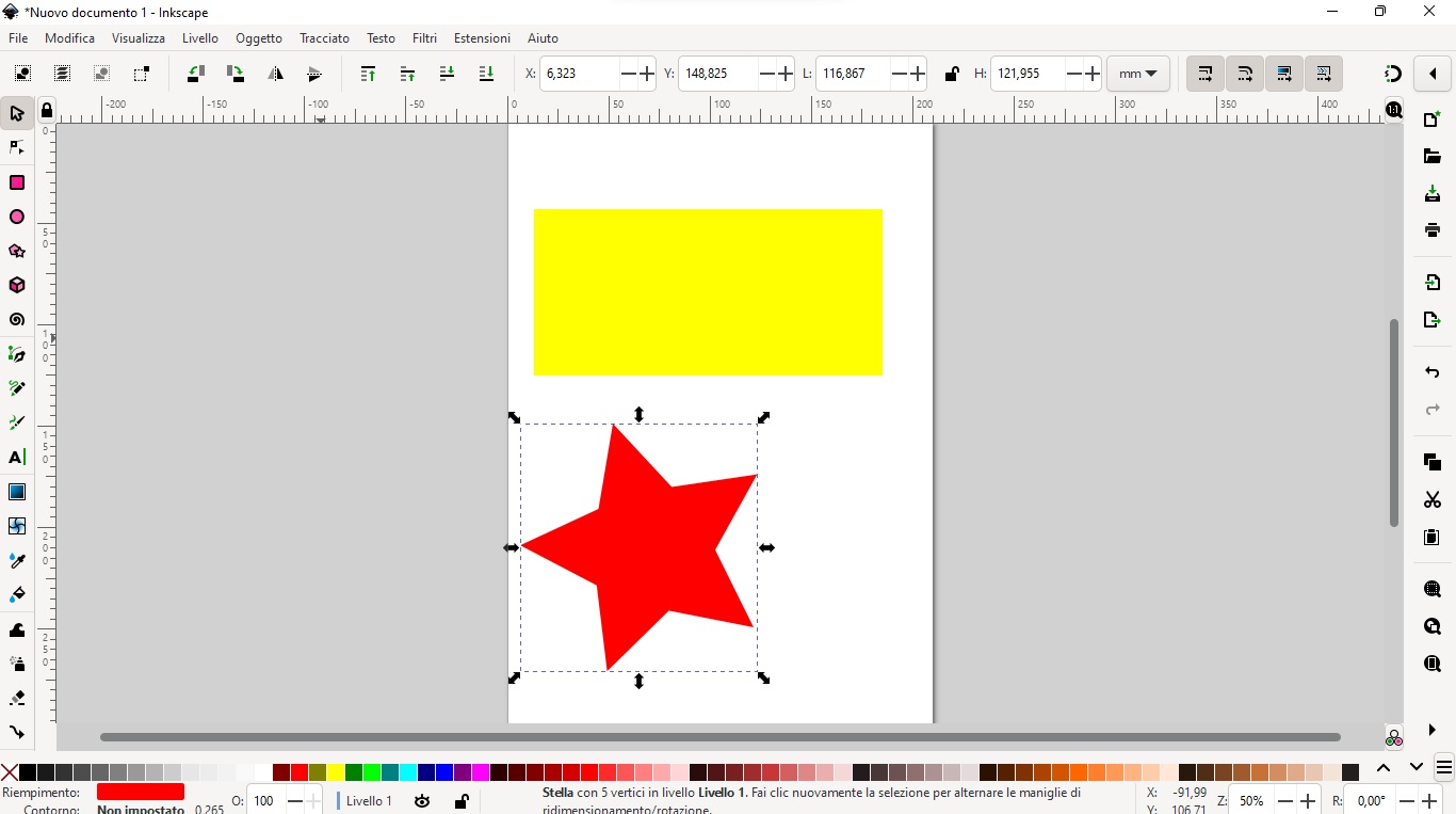 Come creare un logo con Inkscape