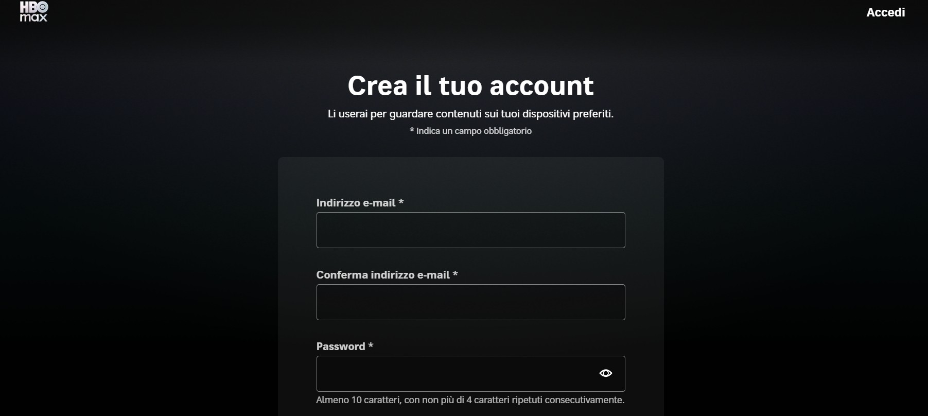Crea account hbo max Crea account hbo max
