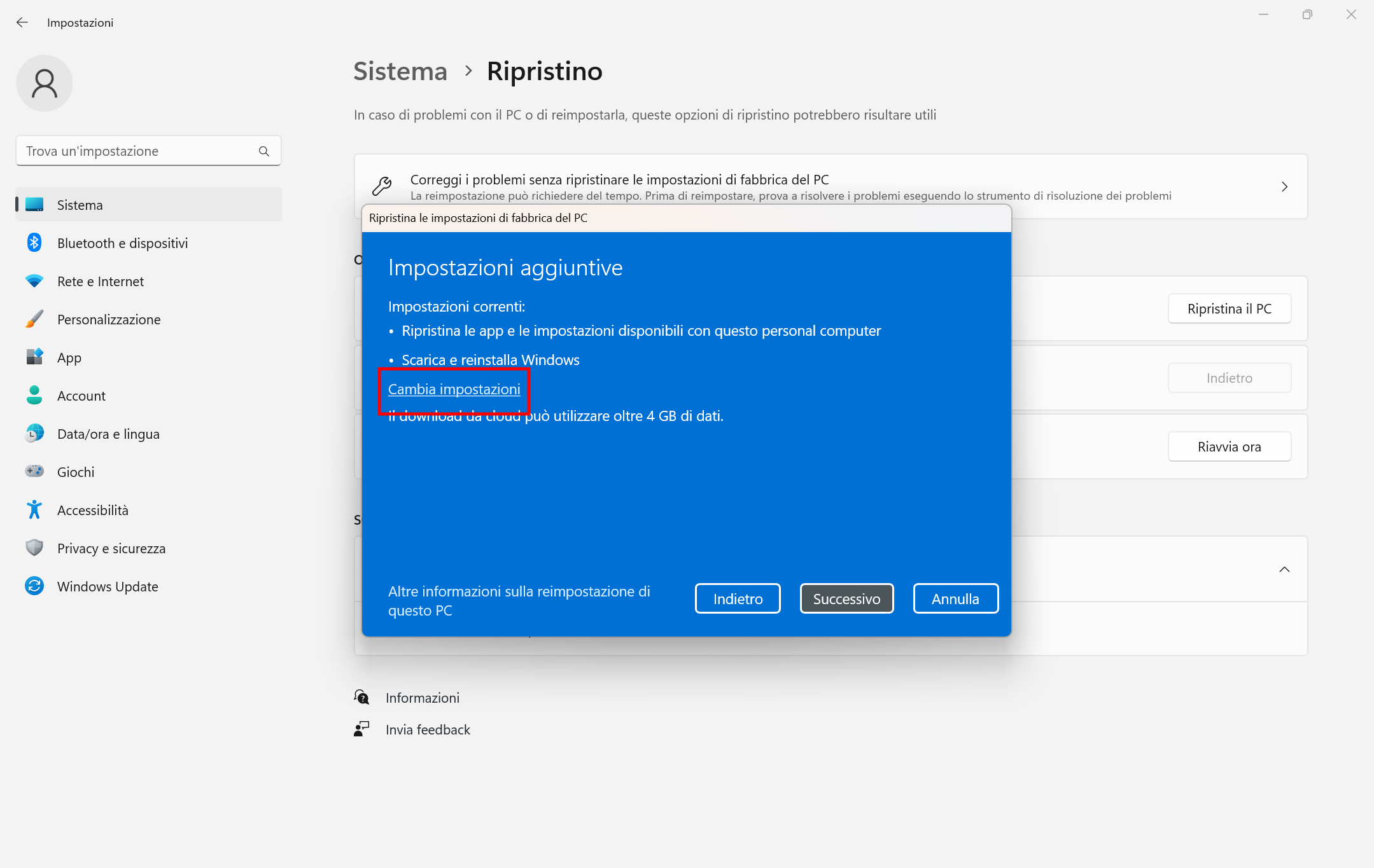 Ottenere un nuovo Windows senza bloatware