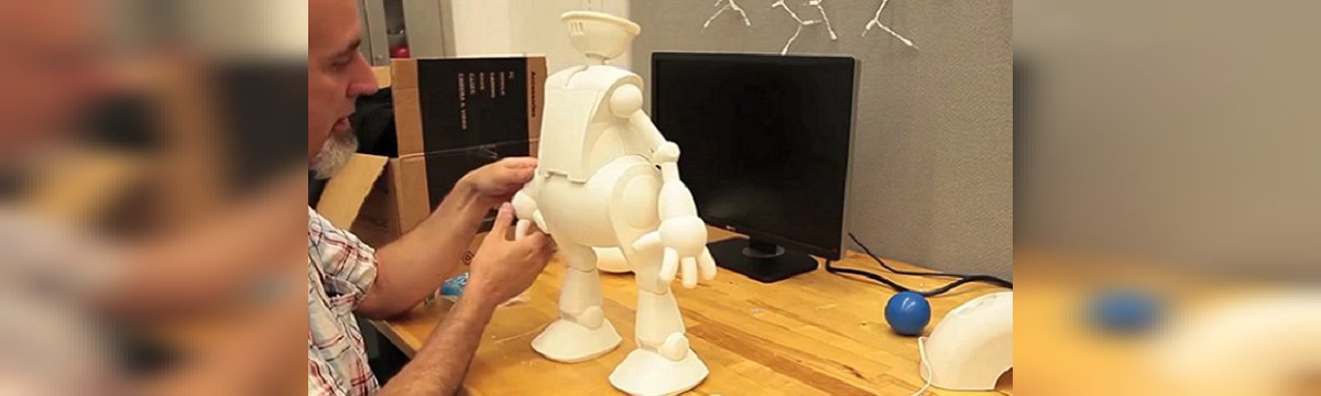 Jimmy, il robot costruito con una stampante 3D!