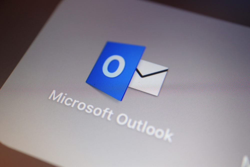 Logo Outlook su desktop