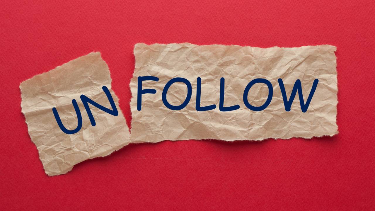 TikTok unfollow TikTok unfollow