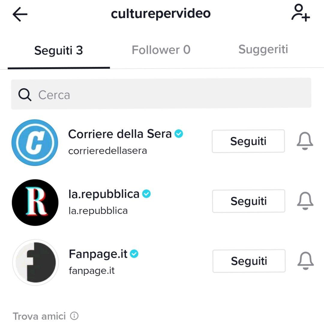 Seguiti su TikTok Seguiti su TikTok