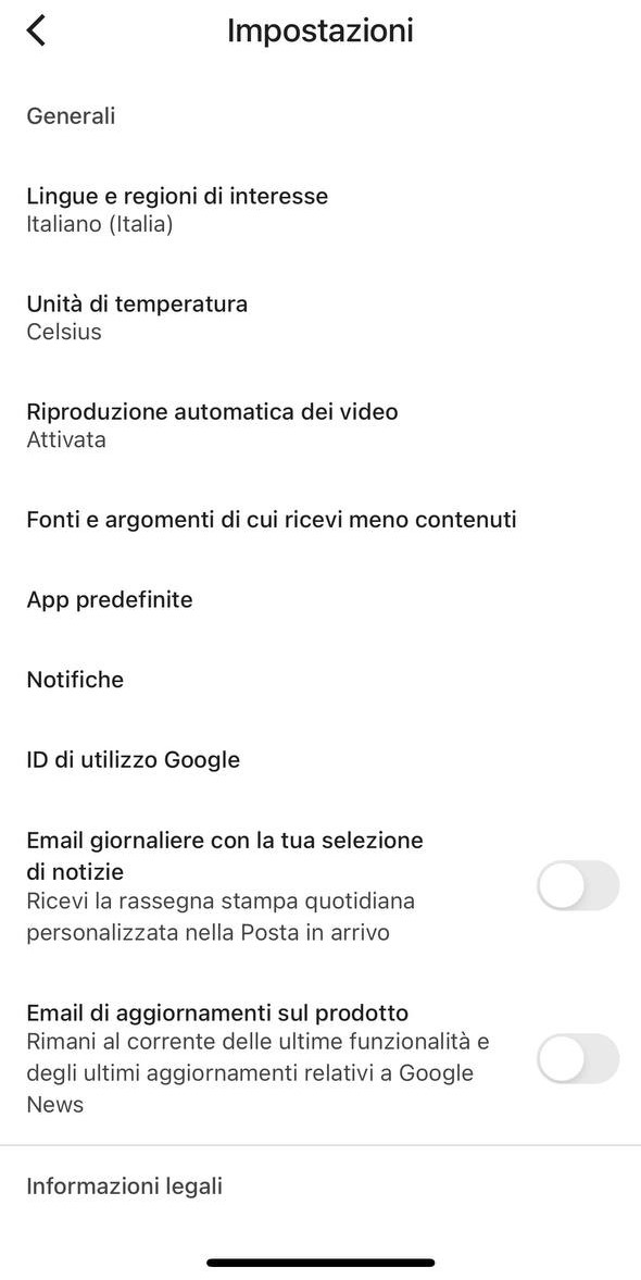 Google news notizie