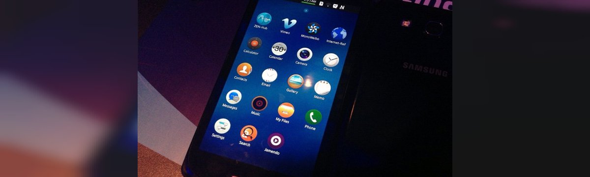 Smartphone Samsung con sistema operativo Tizen