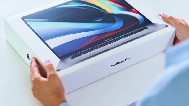 scatola macbook