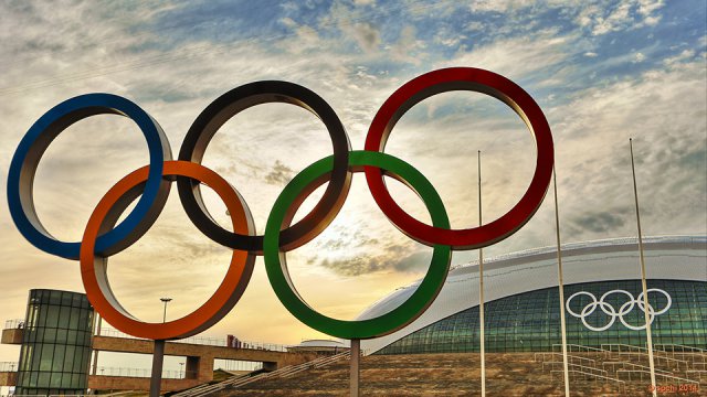 I cerchi olimpici a Sochi 2014