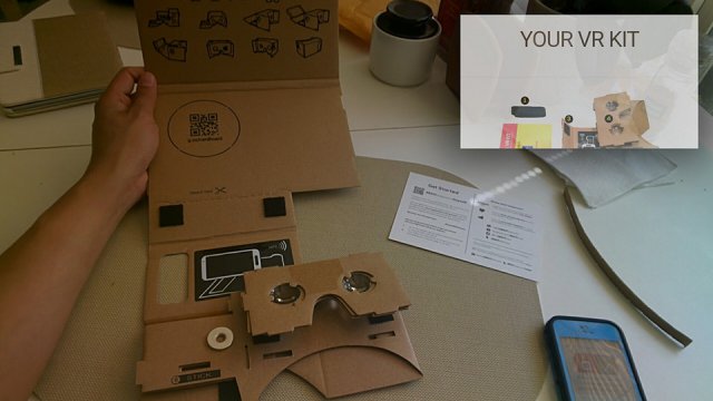 Kit di montaggio di Google Cardboard