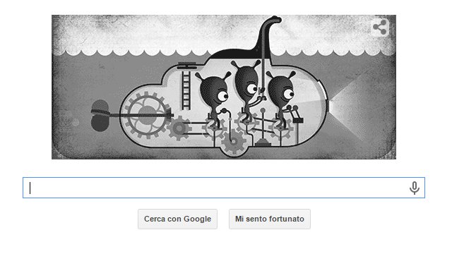 Google, un doodle per il mostro di Loch Ness