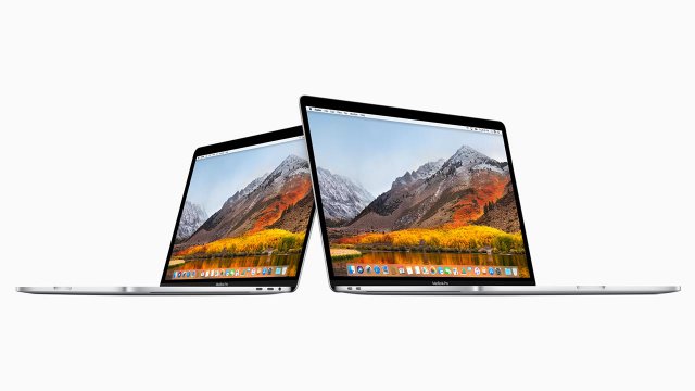 Macbook Pro 2018 da 13 e 15 pollici