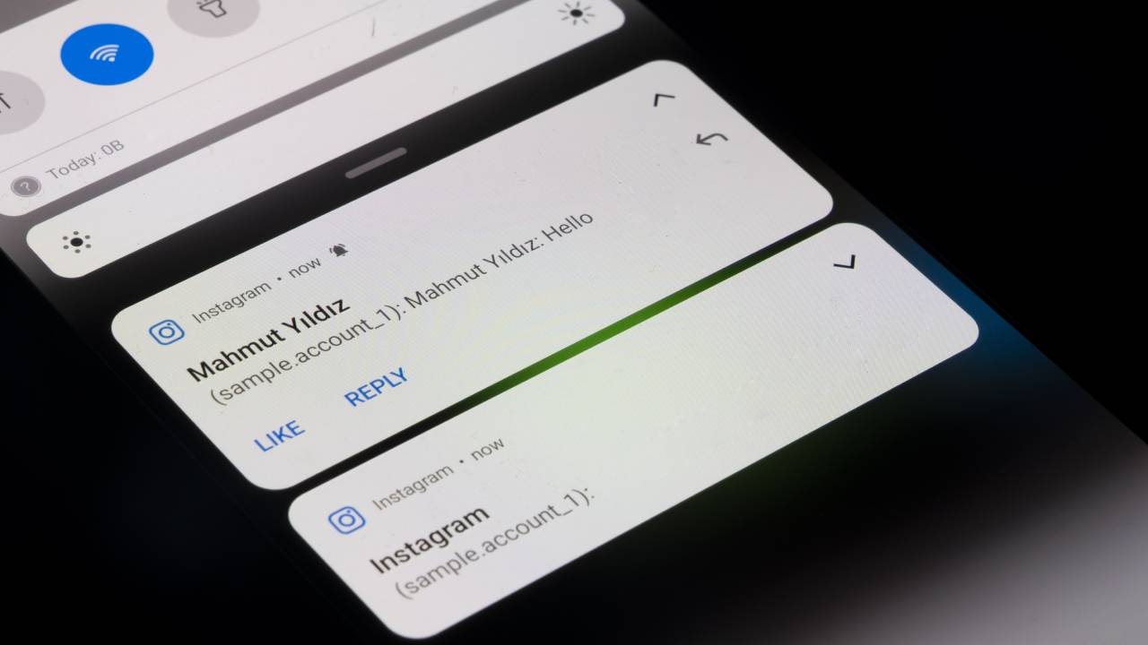 Notifiche sul telefonino Android