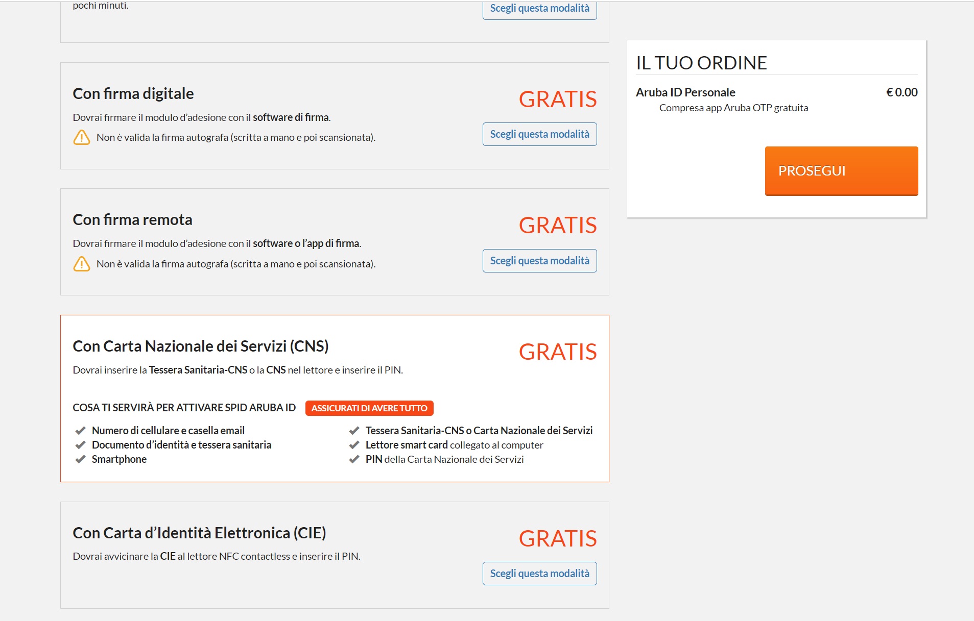 Aruba SPID come attivarlo Aruba SPID come attivarlo