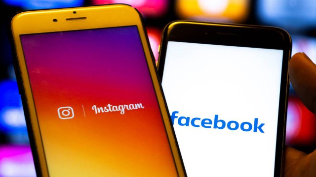 Instagram e Facebook cross posting