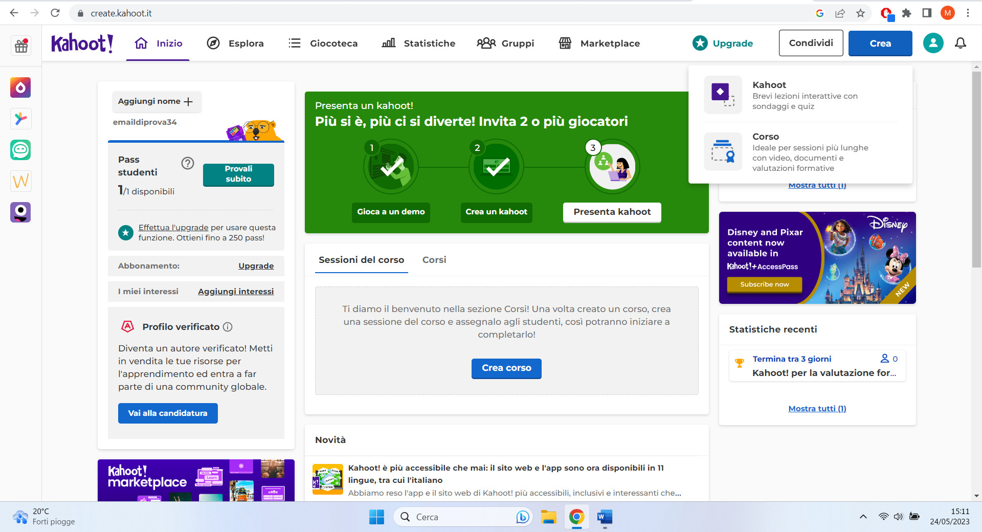 Sito Kahoot!