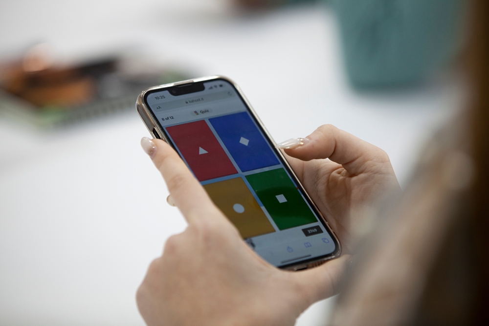 App Kahoot su smartphone App Kahoot su smartphone