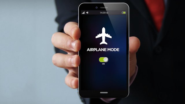 modalità aereo smartphone