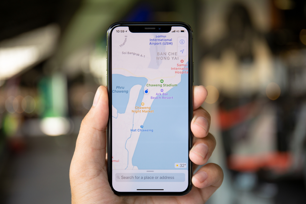 Apple Maps su iPhone Apple Maps su iPhone